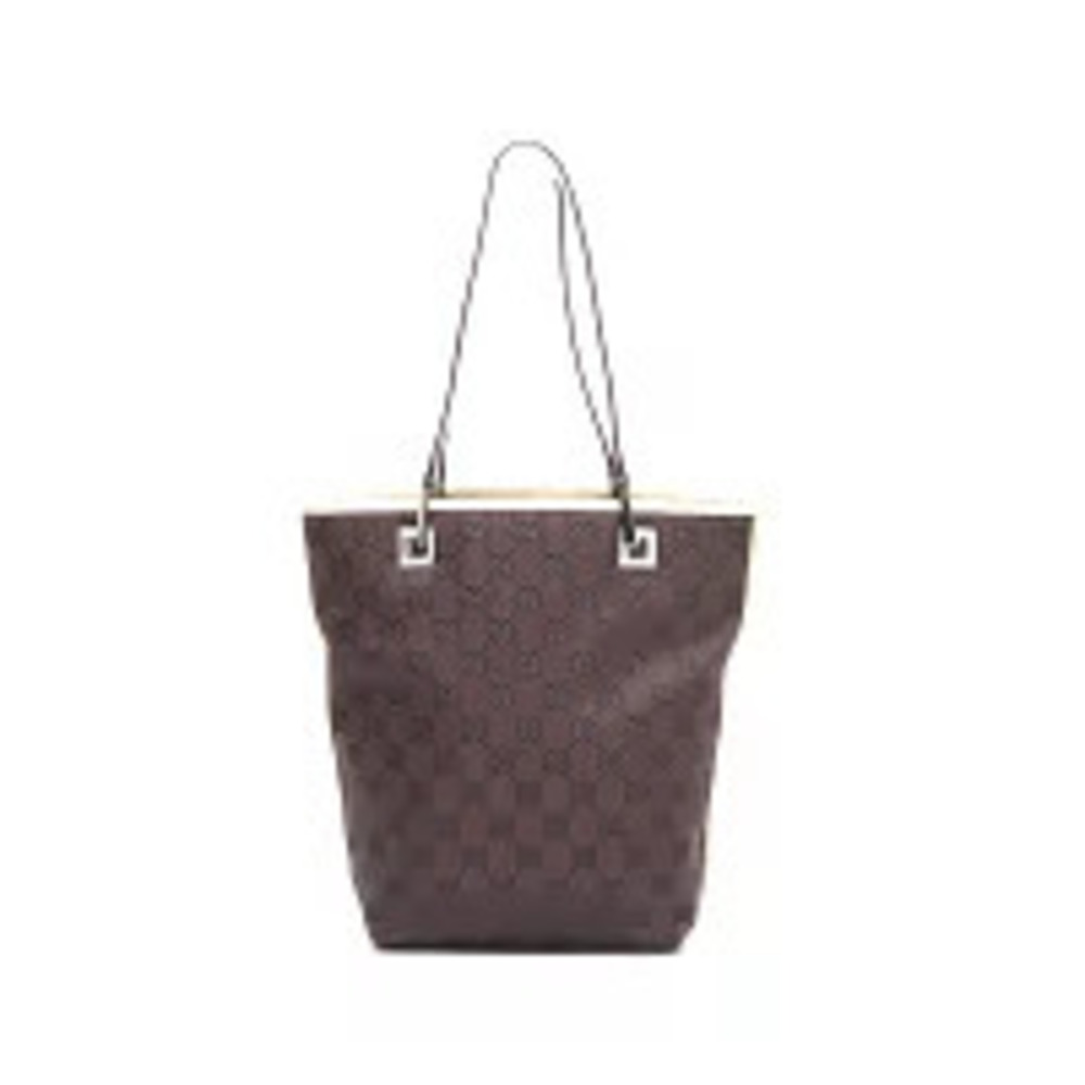 Gucci GG Canvas Handbag Brown - Picture 2 of 13